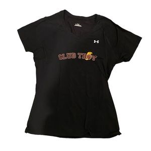 Club USC Troy Under Armour Black Shirt Size Small